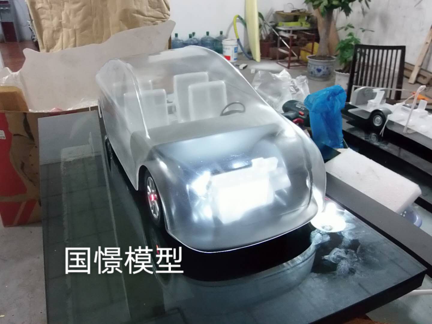 东阳市透明车模型